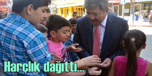 Harçlıklar Başkan KORKMAZ