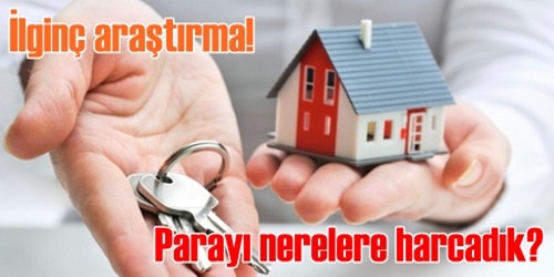 Parayı nereye harcadık?