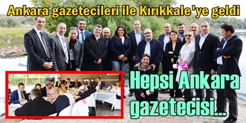 Atalay Ankara gazetecilerini getirdi