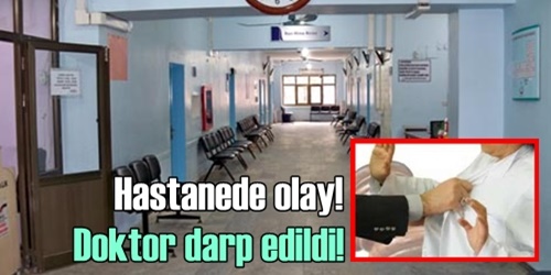Doktora demirle vurmuş!