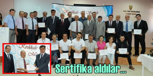 İlk Yardım Sertifikalarını Aldılar