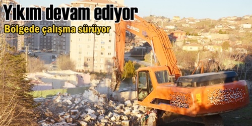 Gecekondular yıkılıyor