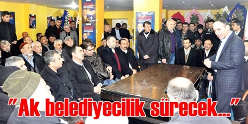 Ak Belediyecilik devam edecek