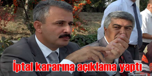 İptal Kararını Açıkladı