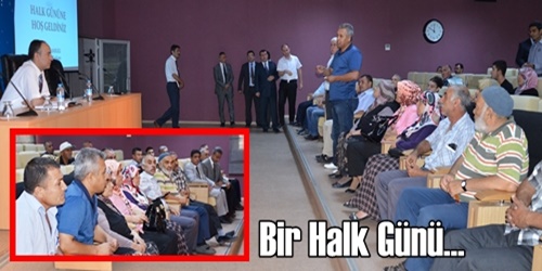Halk Günü Yapıldı