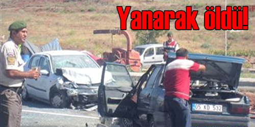 KADIN YANARAK ÖLDÜ!