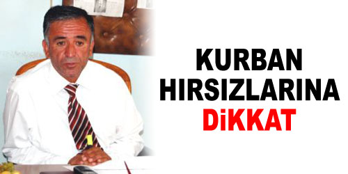 Kurbanlık Hırsızlarına Dikkat