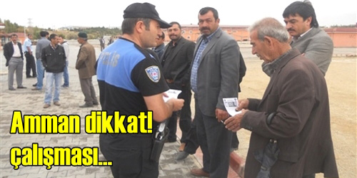 Vatandaşı Bilgilendirdiler