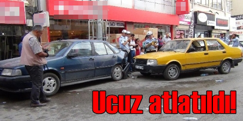 Bulvarda kaza oldu