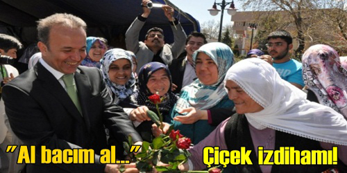 Çiçek Almaya Çalıştılar