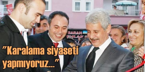 Belden aşağı siyaset yapmam