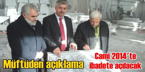 Camide Çalışma Sürüyor