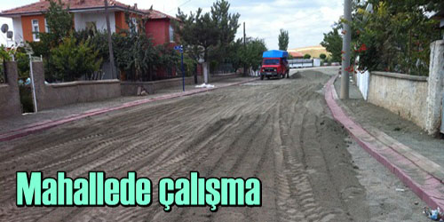Mahallede Hummalı Çalışma