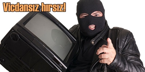 Pes dedirten hırsızlık!