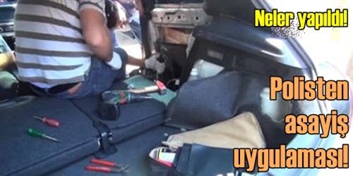 Kırıkkale`de asayiş uygulaması