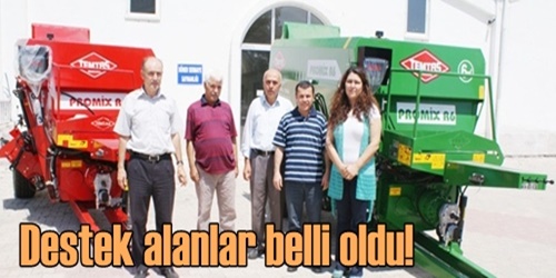 Çiftçiye makine ve ekipman desteği