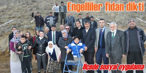 Engelliler fidan dikti