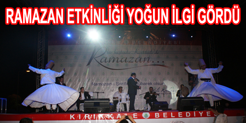 Ramazan Etkinliği Yoğun İlgi Gördü