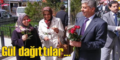 Güllerin Efendisi  için gül dağıttılar