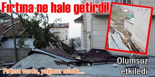 Rüzgar olumsuz etkiledi