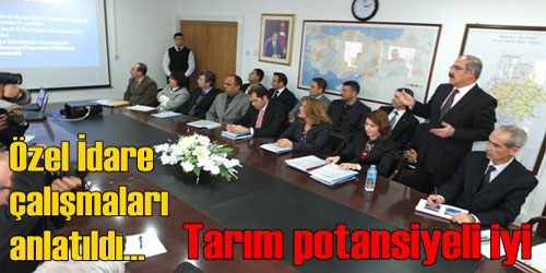 Tarım Potansiyeli İyi Değerlendirilmeli 