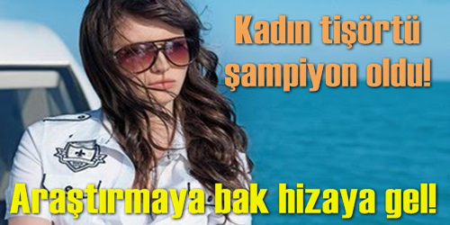 Tişört Zam Şampiyonu İmiş