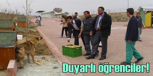 Öğrencilerden Duyarlı Davranış