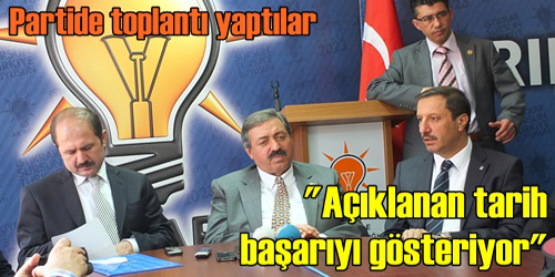 Partide Konuştu