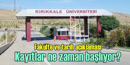 Üniversite kayıtları 1-5 Eylül
