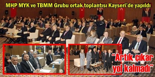  Artık çıkar yol kalmadı