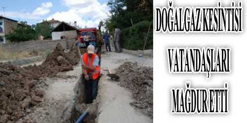 Doğalgaz Kesintisi Vatandaşları Mağdur Etti