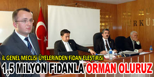 Mecliste Fidan Tartışması