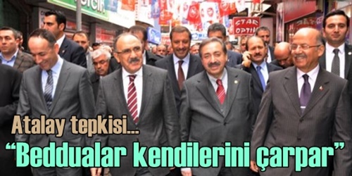  Beddualar kendilerini çarpar