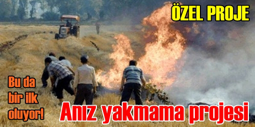 Anız yakmama projesi  