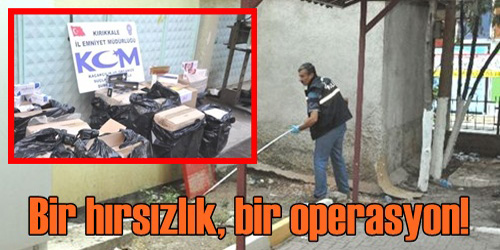 İşyerinden sigara hırsızlığı