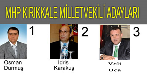 MHP ADAYLARINI BELİRLEDİ