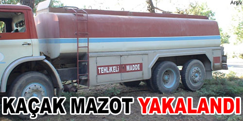 Kaçak Akaryakıt Yakalandı