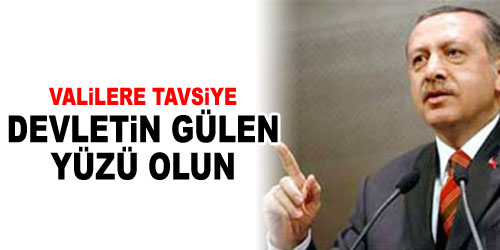 Erdoğan, Valilere Konuştu