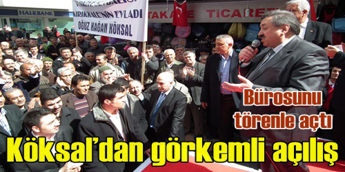 Büro Açılışı Yapıldı