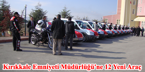 Emniyete 12 Yeni Araç 