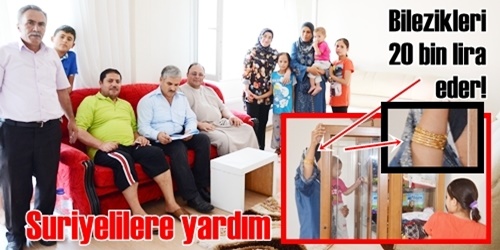 Suriyelilere Konsey yardımı