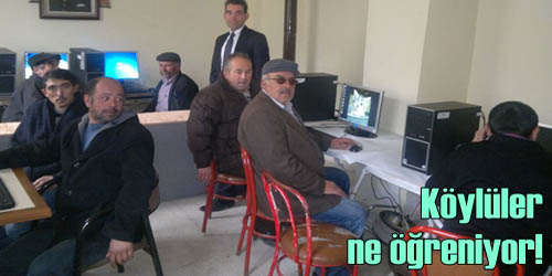 Köyde Bilgisayar Kursu