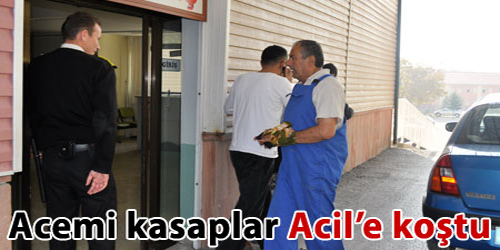 Acemi Kasaplar iş Başında