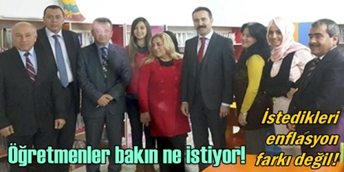 Öğretmenlerden zam önerisi