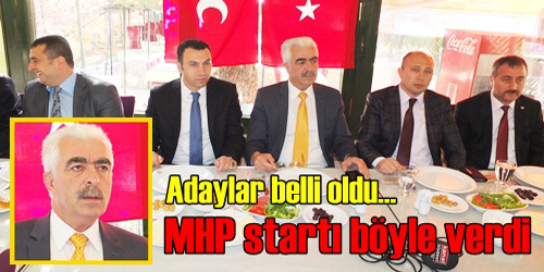   MHP startı verdi  Ben yok,  biz var