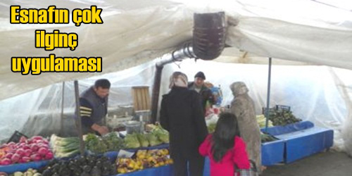 Esnafın Soğuk Önlemi