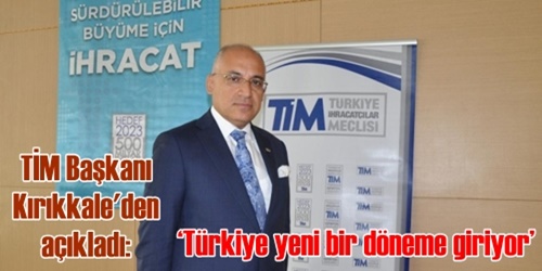 Türkiye yeni bir döneme giriyor