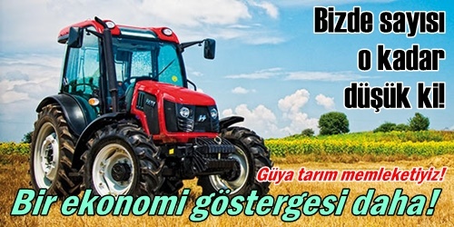 Bizde sayı çok az!