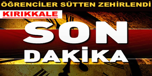 Sütten Zehirlendiler..