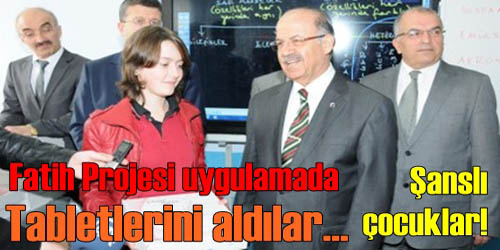 Tabletler Dağıtıldı